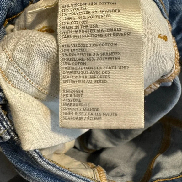 L'AGENCE Marguerite venus Jeans Size 23 Blue - Picture 9 of 14